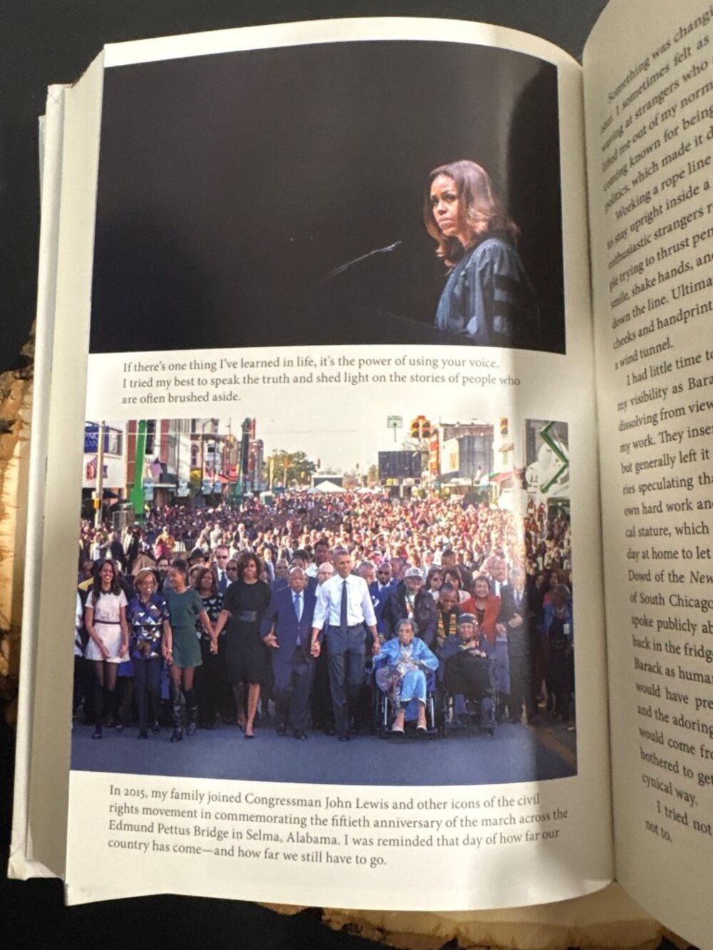 Becoming Michelle Obama Hardcover Memoir Oprah’s Book Club Autobiography - Picture 10 of 14